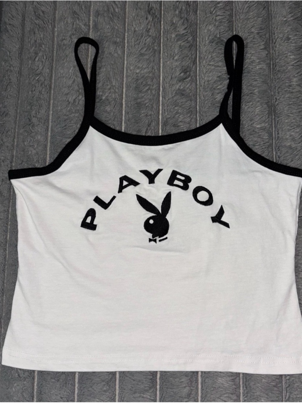 PLAYBOY cropped tangtop